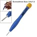 uxcell 0.4x1.3mm Slotted Anti Static Ceramic Alignment Screwdriver Tool