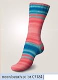 Regia Fluormania Color Yarn 7184 Neon Beach