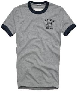 Amazon アバクロ Tシャツ メンズ アバクロンビー フィッチ Abercrombie Fitch アバクロ Tシャツ 半袖 ヘザーグレー Xxl 並行輸入品 Tシャツ カットソー 通販