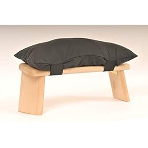 Fraximus Cushion for Meditation stool (Black)