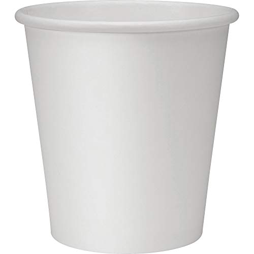1InTheHome 10 oz Coffee Cups With Lids Disposable Paper Coffee Hot Cups (50 Cup & 50 Lids))