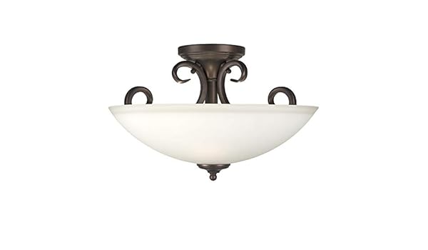 Forte Lighting 2350 03 32 Signature 3 Light 16 Inch Antique Bronze