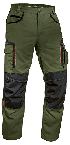 Uvex Tune-Up Work Trousers for Men - Breathable Pants with Knee Pockets