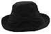 AshopZ Women's Cotton Foldable Summer Sun Hat w/Bow,Black