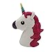 DBigness 2600mAh Unicorn Cute Funny Cartoon PVC External Battery Portable Charger Backup Pack Power Bank for Smart Phone