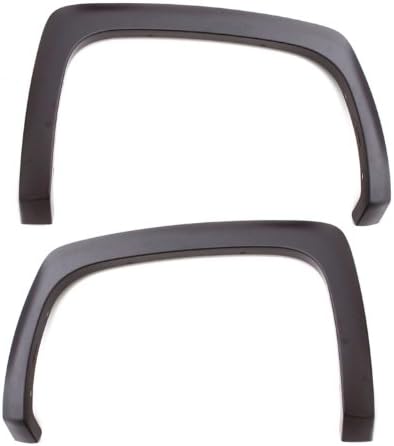 Lund SX113S Elite Series Black Sport Style Standard Fender Flare - 4 Piece