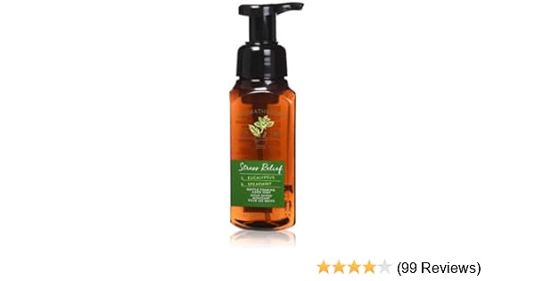 Bath Body Works Aromatherapy Original Eucalyptus Spearmint Stress Relief Hand Soap 8 Oz 236 Ml