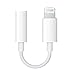 Lightning to 3.5 mm Headphone Jack Adapter ADABUNNY Lightning Connector to 3.5mm AUX Female Audio Jack Earphone Extender Jack Stereo for iPhone 7 / 7 Plus - Not Support IOS 10.3
