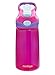 Contigo Auto Spout Straw Kids Striker Water Bottle, 14-Ounce, Magenta