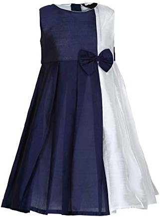 STOP by Shoppers Girls Round Neck Colour Block A-line Dress