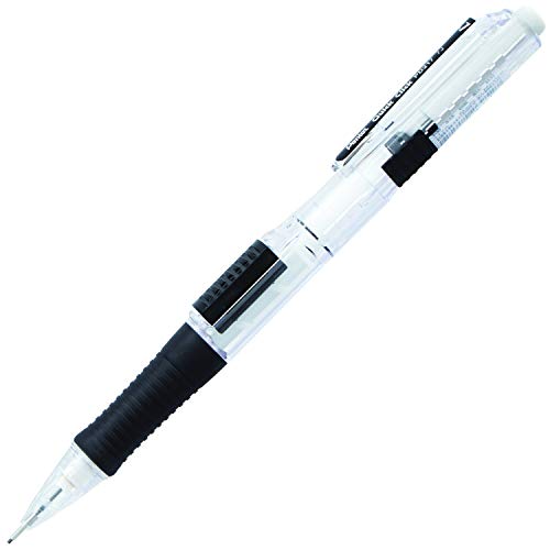 Pentel-QUICK-CLICK-Mechanical-Pencil-07mm-Black-Barrel-Box-of-12-Pencils-PD217A