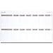 Mead Organizher Monthly Undated Tabbed Wall Calendar, One Year, 12 x 17 Inches (47037)