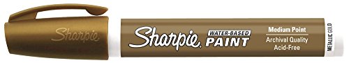 Sanford Sharpie Poster-Paint Markers gold medium (37210)