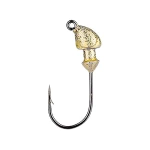Strike King Baby Squadron Swimbait Head 3/16 Oz, Shiner Doré