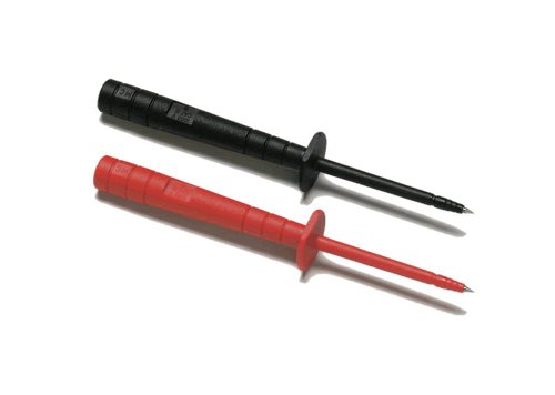 Fluke TP80 2 Piece Electronic Test Probe Set with Insulated Cap, 1000V Voltage, 10A Current