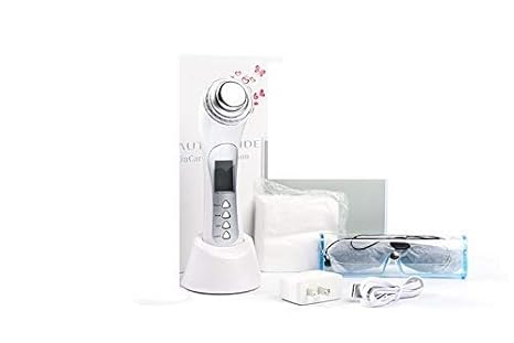 Galvanic Photon Licht 3Mhz Ultraschall Massage Zellregeneration Falten Reduzierung