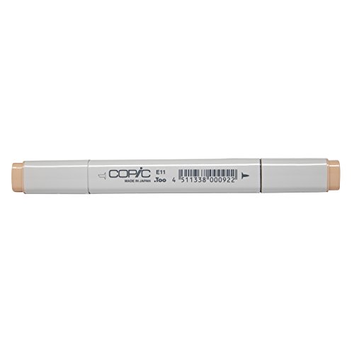 Copic Marker with Replaceable Nib, E11-Copic, Bareley Beige