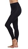 A-Wintage Women's Full Length Leggings Cotton Leggings High Waist For Winter & Spring