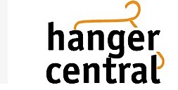Hanger Central Outerwear Hangers Recycled Plastic Heavy Duty Thin Break Resistant with Polished Metal Swivel Hooks (50, 17" Long Hook) - Thumbnail 2