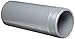 Spears 188N Series PVC Pipe Fitting, Nipple, Thread on One End, Schedule 80, Gray, 1-1/2