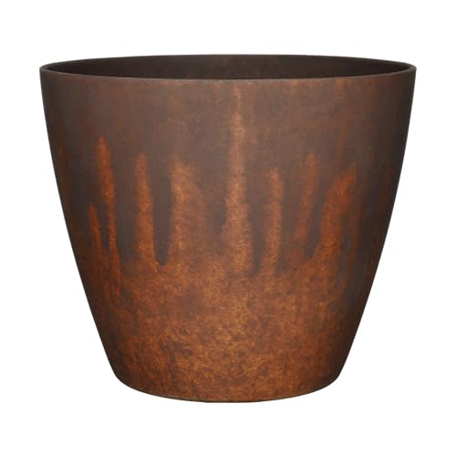 Classic Home and Garden Vaso Premiere Collection, Vogue, 20 cm, ferrugem polida