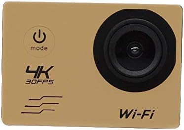 4kスポーツ 屋外リモコン防水カメラ 2 0インチディスプレイ1度広角設定wifi接続使いやすい 写真 Gold 日本全国 送料無料 Color