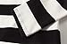 SSLR-Big-Girls-Long-Sleeve-Shirts-Striped Tee Shirts Crewneck Cotton Lightweight Causal (Small(7-8), Black White)