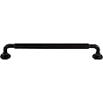 Top Knobs TK825BLK Serene Collection 7-9/16" Lily Pull, Flat Black