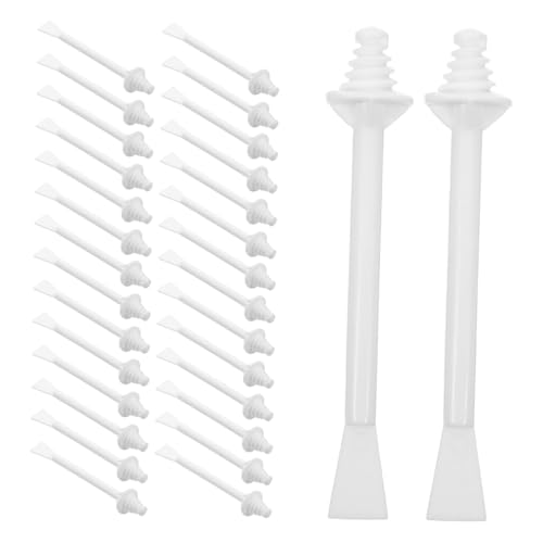 50pcs Dual Ended Nose Wax Sticks Disposable Hair Wax Applicator for Nose Ear and Facial Hair Removal Compact Efficient Grooming Tool for Men Women