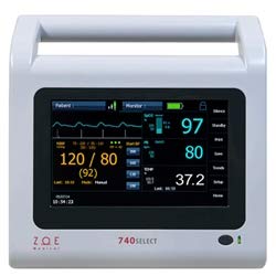 Masimo Zoe Medical 740SELECT XM000 Vital Signs Monitor w/NIBP & Masimo SpO2