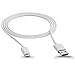 Compatible with Samsung Galaxy J1, J3, J5, J7 Phones - White 6ft Long USB Cable Rapid Charger Sync Power Wire Data Transfer Cord Micro-USB for Samsung Galaxy J1, J3, J5, J7