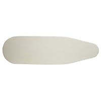 Household Essentials Natural 2015 Stowaway Ironing Board Replacement Pad and Cover | 41” x 11.5”