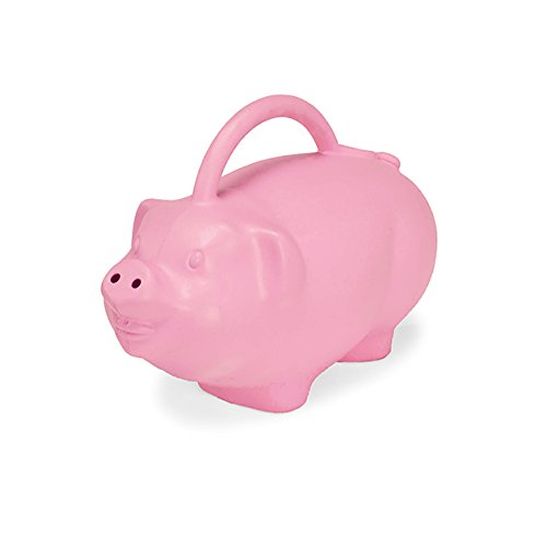 Pig Watering Can,  Pink, 1.75 Gallons