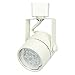 H System 3-Lights GU10 7.5W LED Track Lighting Kit White 3K (500 lumens) Warm White 9154-330K-WH Bulbs Included