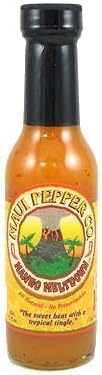 Maui Pepper Co. Mango Meltdown Medium Hot Sauce - (3 Pack of 5 Oz. Bottles)