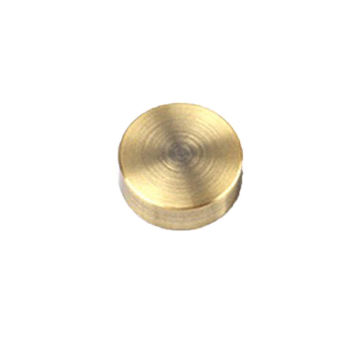 MACHSWON Mirror Screws 12mm Pure Copper Flat Mirror Screw Cap Cover Mirror Nails For Decorative Mirror, Sign/Advertising Hardware, Nails, Construction(Bronze)