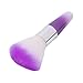 Binmer(TM) Nail Brushes Remove Dust Powder for Acrylic Nails Nail And Nail Art Dust Clean (Purple)