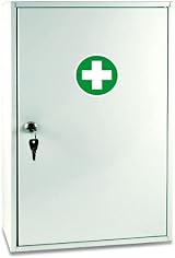 Reliance Medical Sofia Locking Wall Cabinet White First Aid Medicine Cabinet view 2