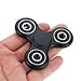 SPINTECH - Omega Tri-Spinner Fidget Toy With Premium Hybrid Ceramic Bearing (Regular, Black)