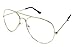 SHAMZBEST Clear Lens Aviator Eyeglasses Classic Retro