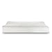 Low Profile Memory Foam Contour Pillow, Soft Bed Pillow for Neck Pain Relief, Ergonomic Neck and Cervical Support Pillow by WeNerya, Standard, White