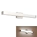 YHTlaeh Bathroom Vanity Light Brushed Nickel Square LED 33.5inch 18W 4000K Natural White Light Wall Bar Lighting Fixtures Over Mirror