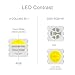 BTF-LIGHTING 5050 RGBW RGB+Cool White(6000K-7000K) 4 Colors in 1 LED Tape Light DC12V 5m 16.4ft 60LED/m Multi-Colored IP65 White 12mm PCB for Bedroom Kitchen Home Decoration(No Adapter or Controller)
