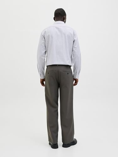 Jprblaparker Camiseta L/S Noos, Blanco Brillante, M
