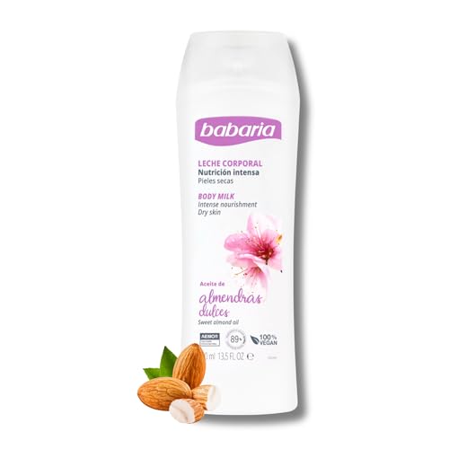 - Crema Hidratante Corporal con Aceite de Almendras | Body Milk | Crema Corporal Hidratante Pieles Secas | Crema Cuerpo 500ml | Crema Cuerpo Reafirmante 24h