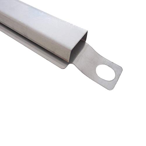 YIHAM KC634 Gas Grill Flame Carryover Tube, Stainless Steel Grill Crossover Tube Channel Burner Replacement Parts for Charbroil, Kenmore, Centro, K Mart, Master Chef BBQ Models, 7 1/4 inch, Set of 4