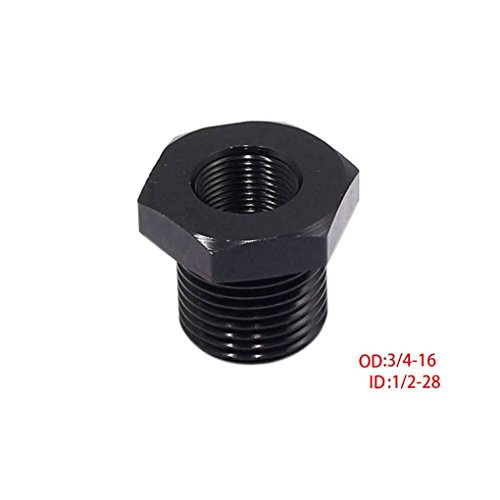 Aluminum Car Automotive Oil Filter Threaded Adapter Threaded Fitting Threaded Oil Filter Connection Screw Chilie - Thumbnail 2