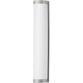 Maxim Lighting 55514WTAL Halfpipe - 18W 2 5CCT LED Outdoor Wall Mount-26 Inch Tall and 5 Inch Wide, Finish Color: Brushed Alu