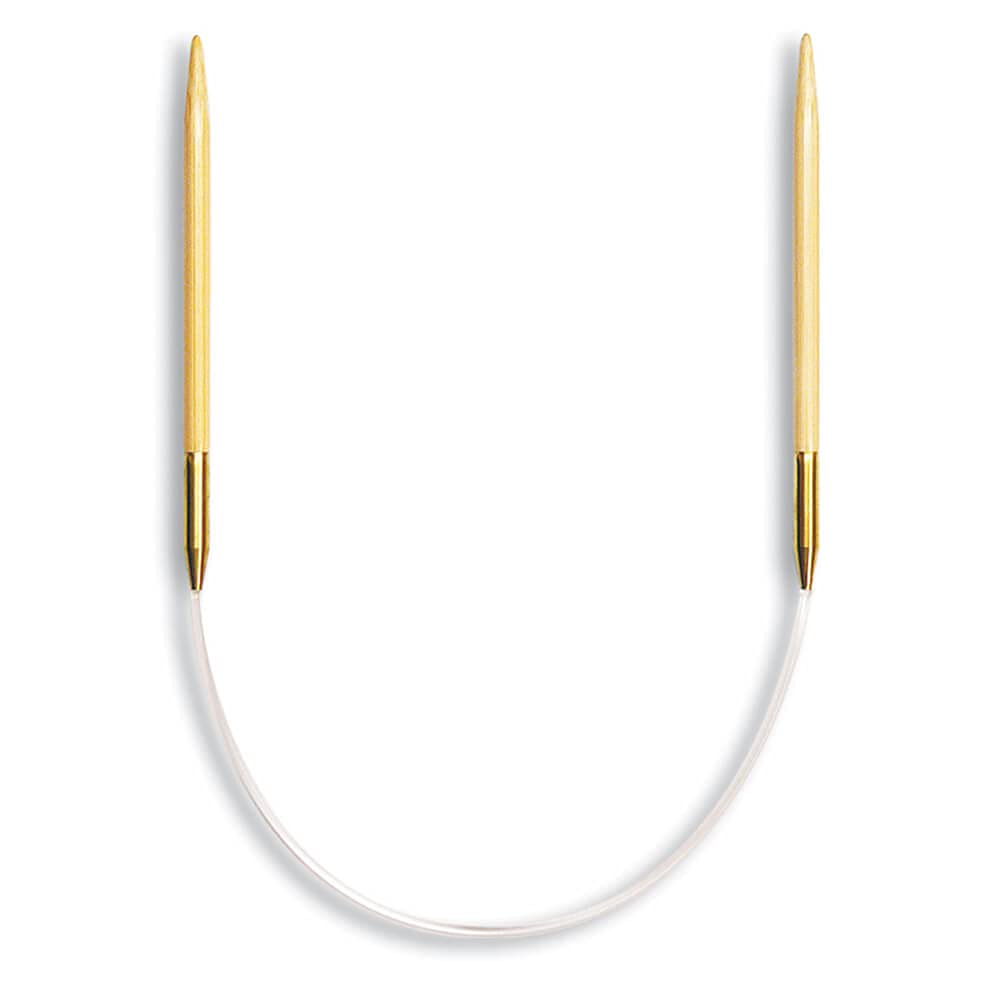 Seeknit KA05499 Bamboo Circular Knitting Needles Beige 30cm x 3.5mm