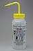 SP Bel-Art GHS Labeled Safety-Vented Isopropanol Wash Bottles; 500ml (16oz), Polyethylene w/Yellow Polypropylene Cap (Pack of 4) (F12416-0008)